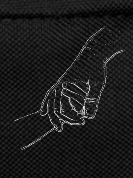 Daddy child - hold hand