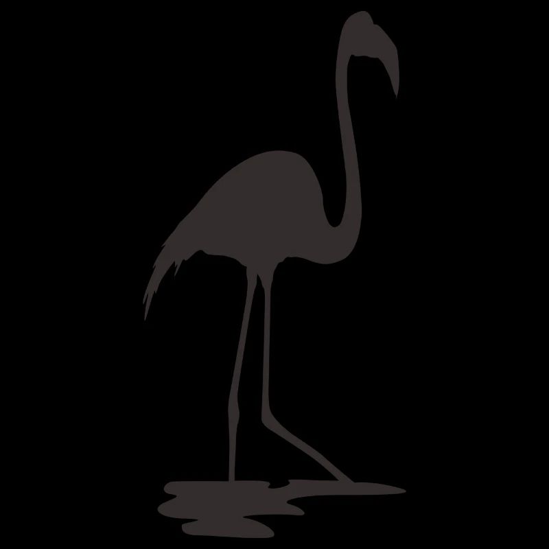Flamingo Schwarz