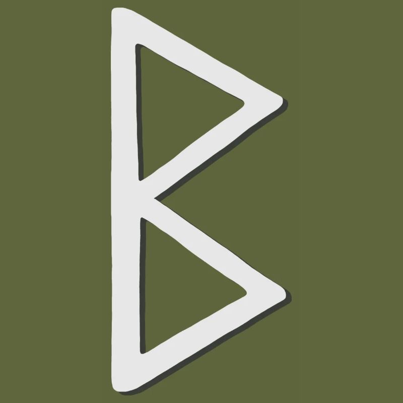 Futhark Alphabet runique Berkana