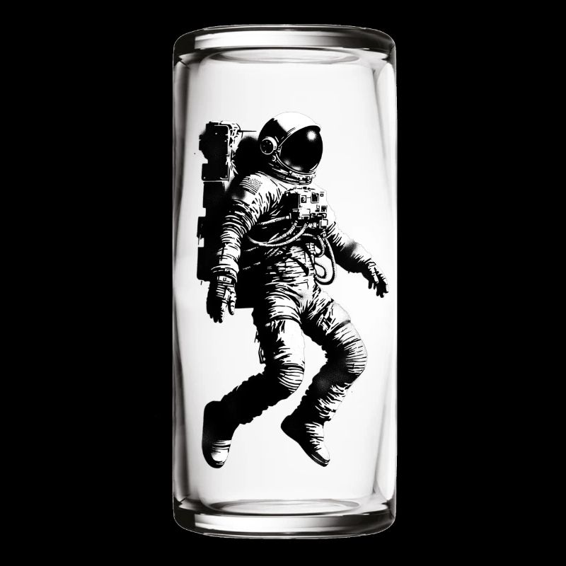 Astronaut im Glas