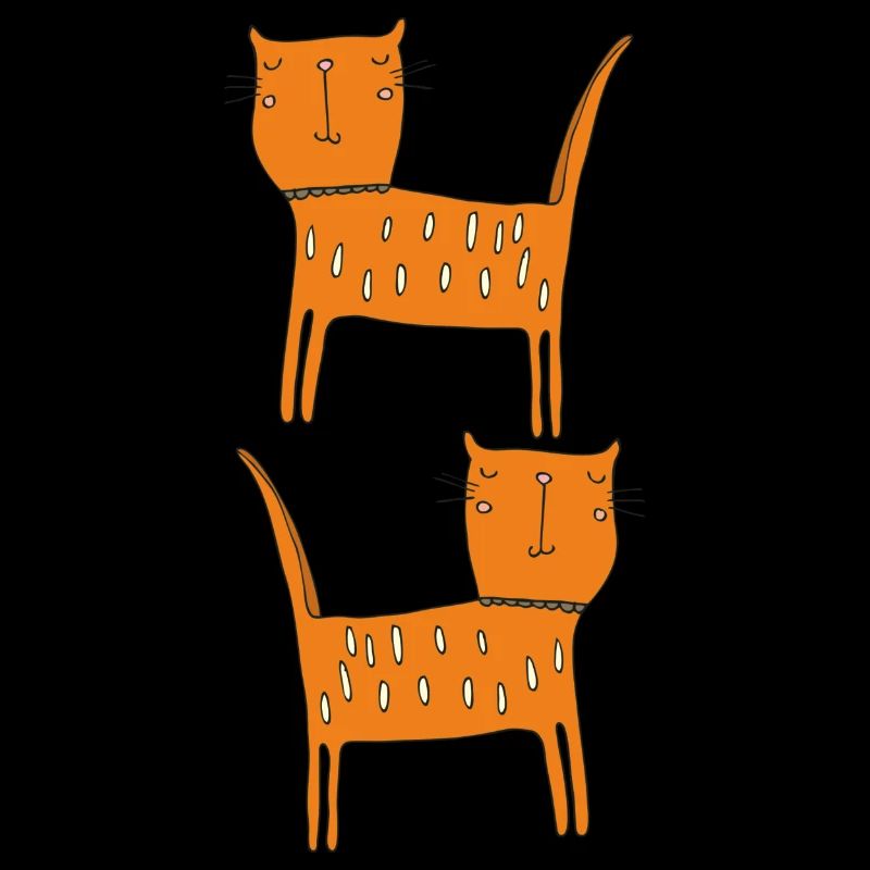 Cat Orange Double