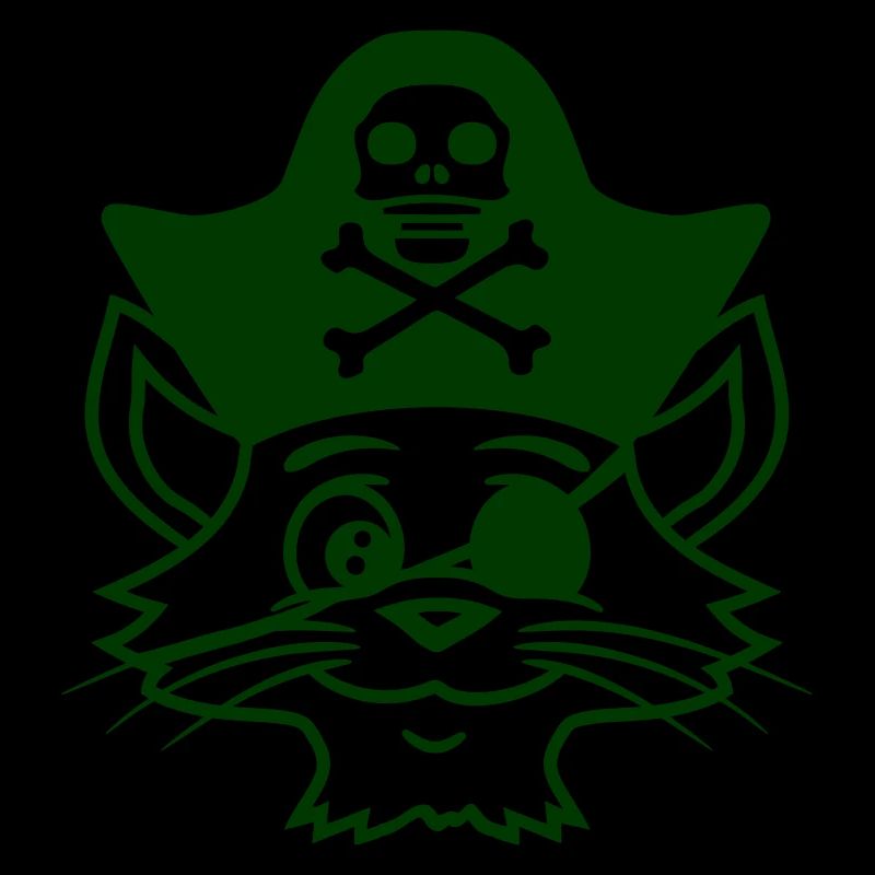 Mignon Pirate Chats Buccaneer Oeil Patch Chapeau Costume