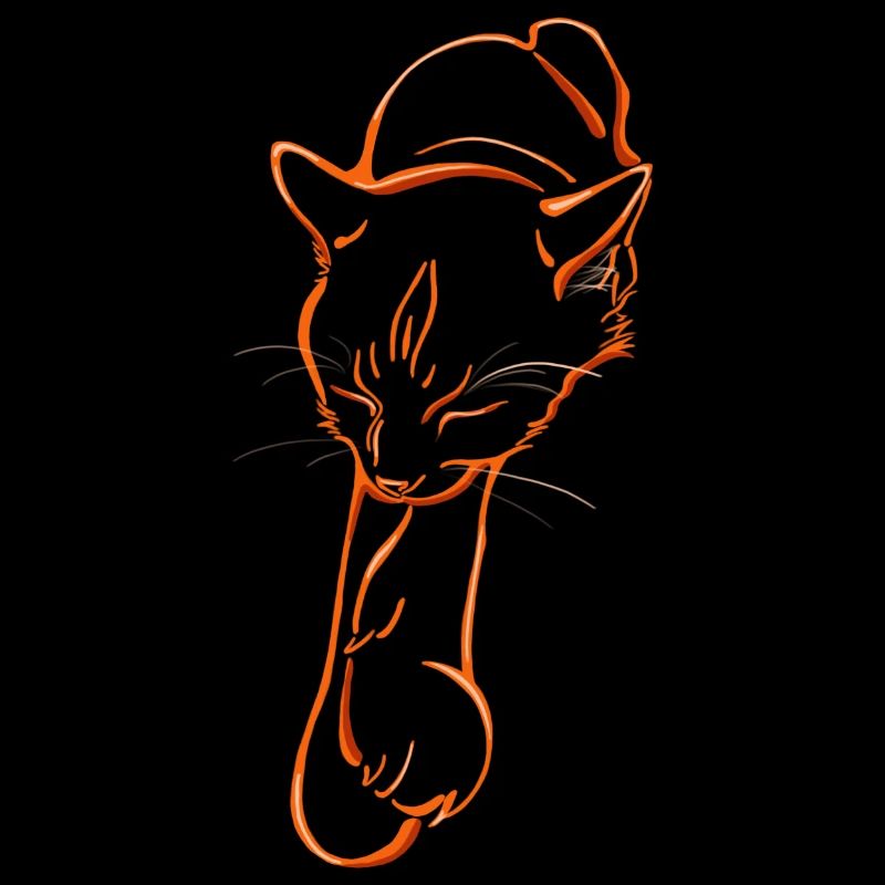 Sleeping cat