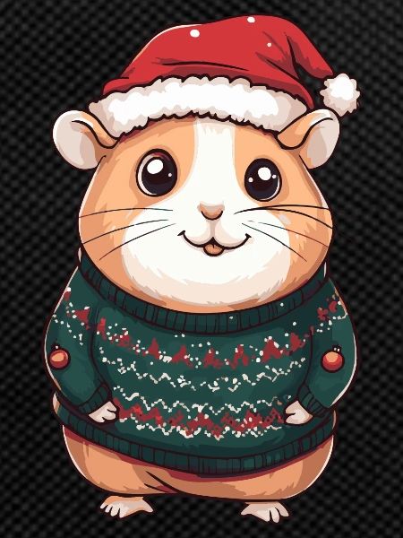 Hamster Christmas Comic