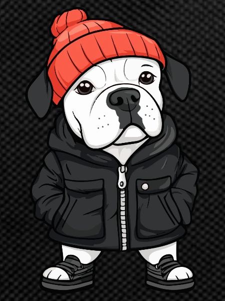 Dogo Argentino Dog Winter