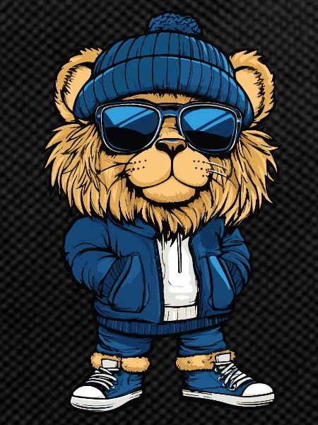 Lion Cool Comic
