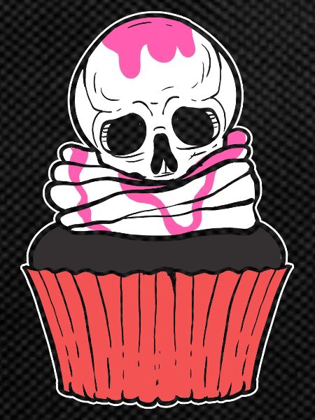 Skull Cupcake Baker Gift