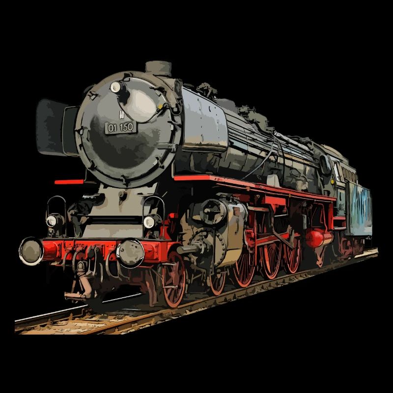 Dampflok 01 150