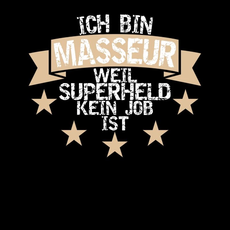 Masseur Superheld Massage Studio Massageöl