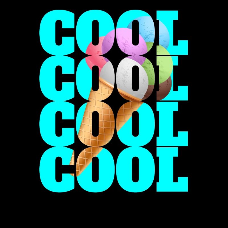 Cool Cool Cool Cool Eistüte Eiscreme