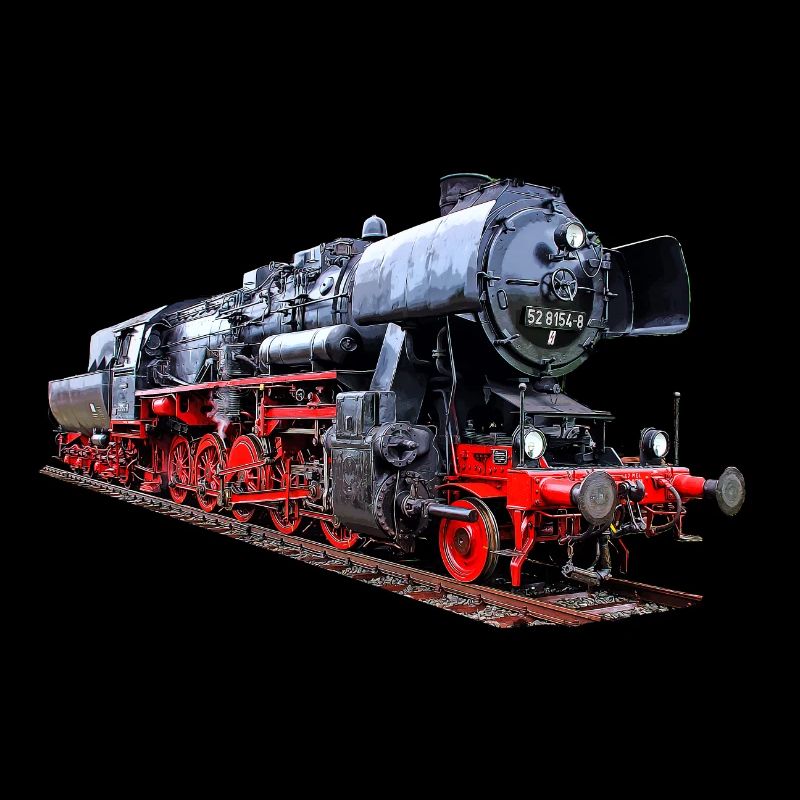 Dampflok 52 8154 BR 52