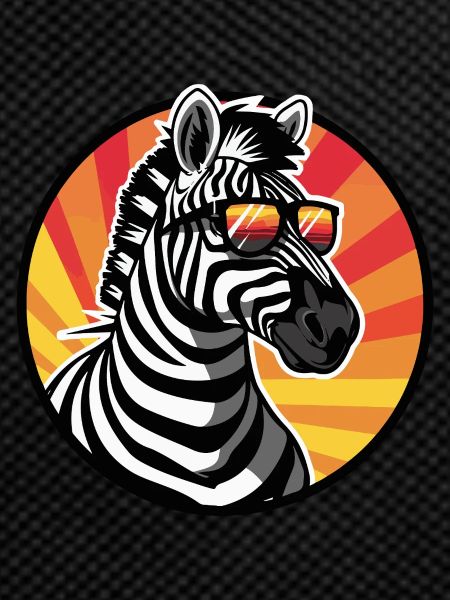 Zebra Comic Cool Summer