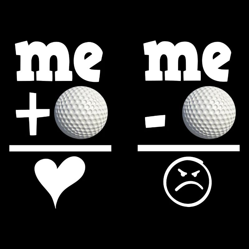 Golfball Mathematik Lehrer Rechnung Geschenkidee