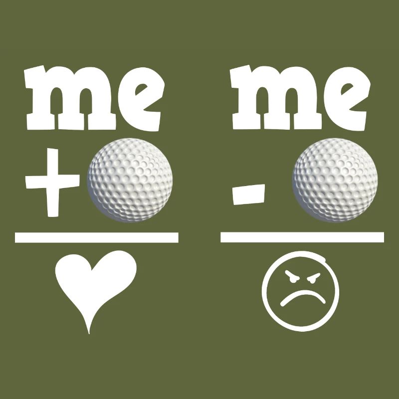 Balle de golf mathématiques facture des enseignants idée cadeau