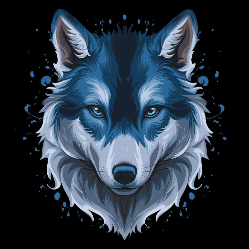 Tête de loup