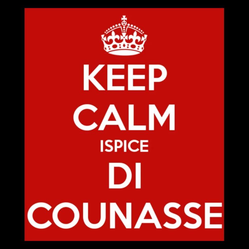 keep calm ispice di counasse