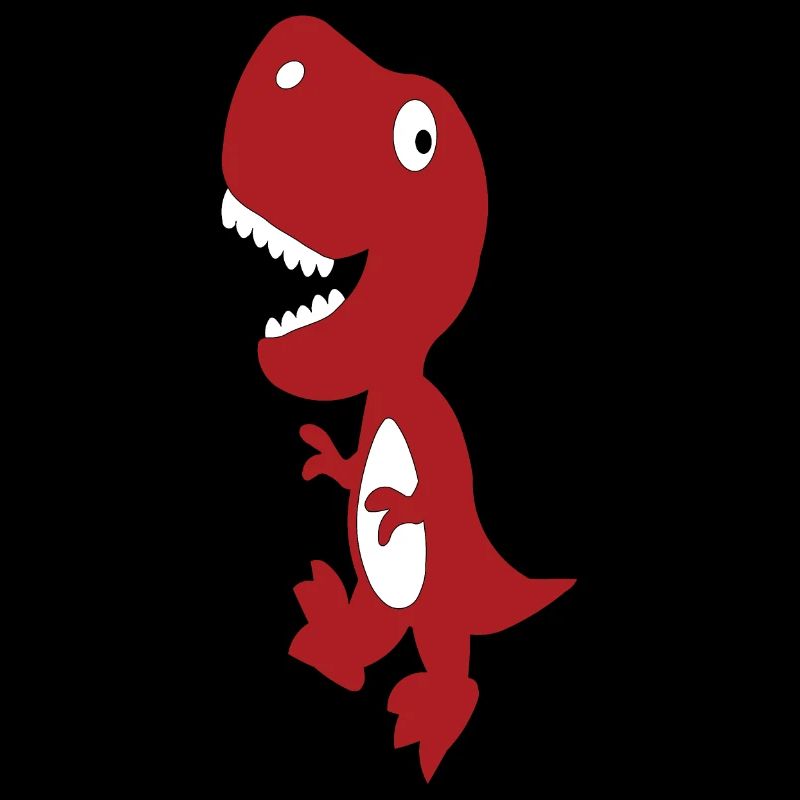 Dino Cute Red