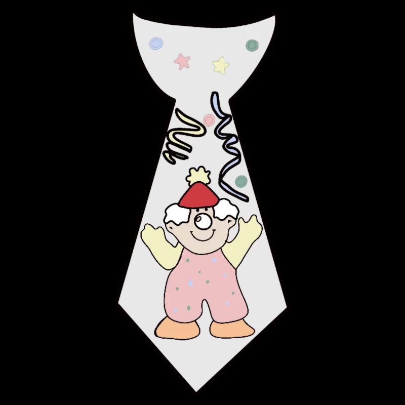 Clown Tie Funny Carnival