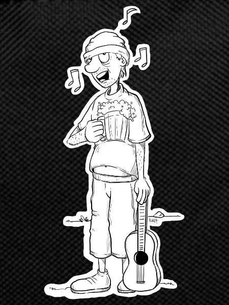 Singing Guitarist