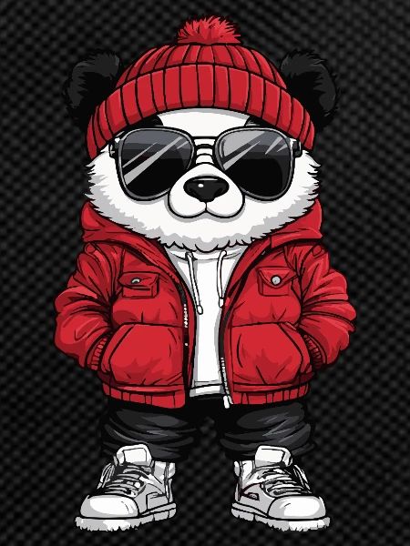 Panda Cool Comic