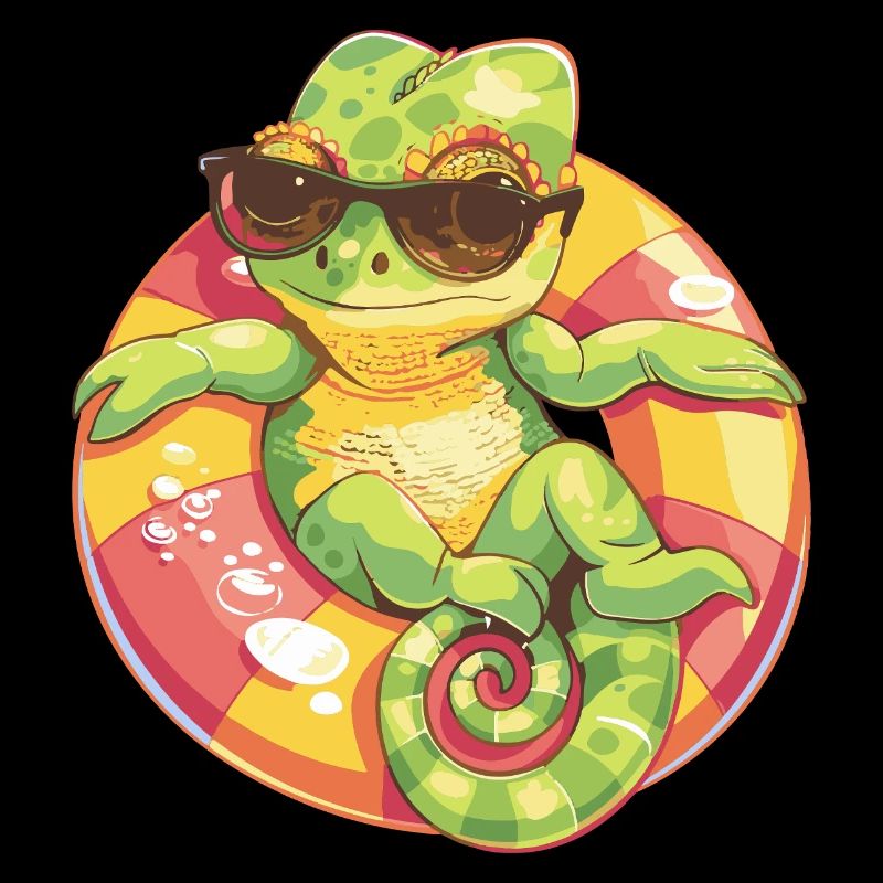 Chameleon Comic Cool