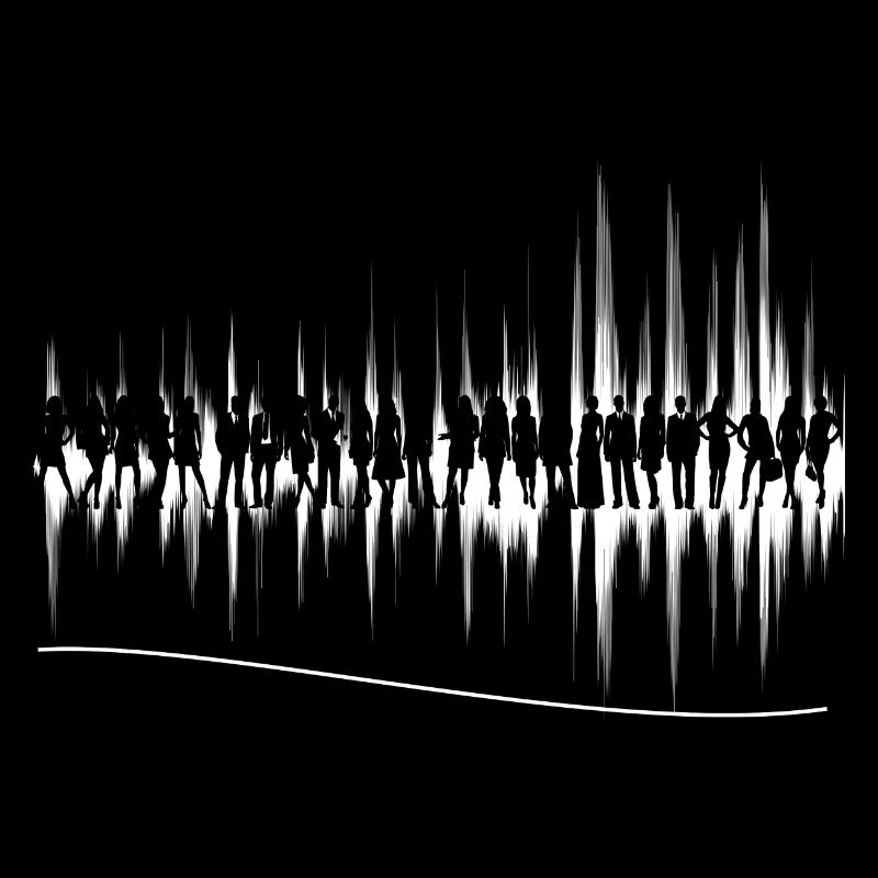 people soundwave white