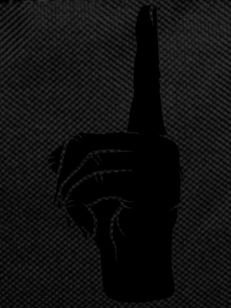 Up Finger pointing
