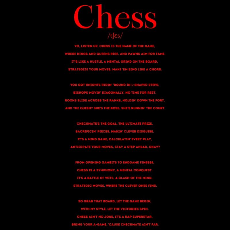 Chess Definition Rap