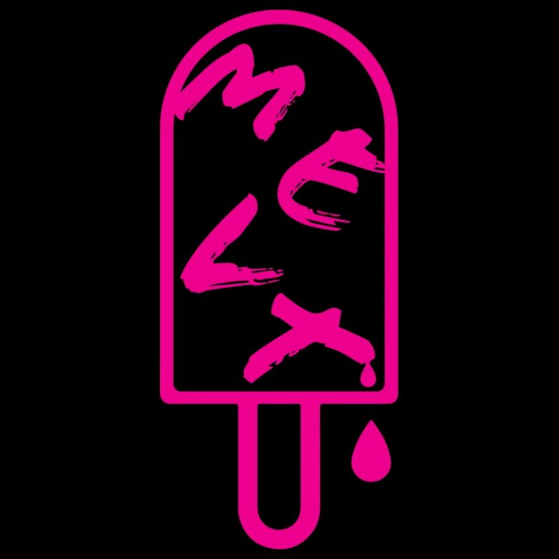 Ice cream- Pink/ is melting