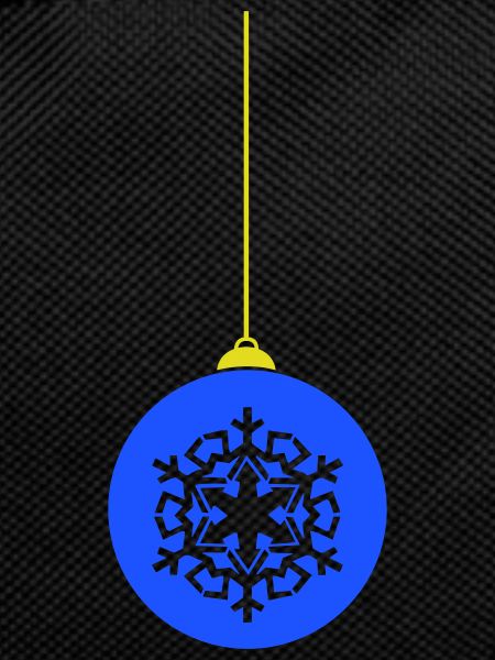Weihnachtskugel deko