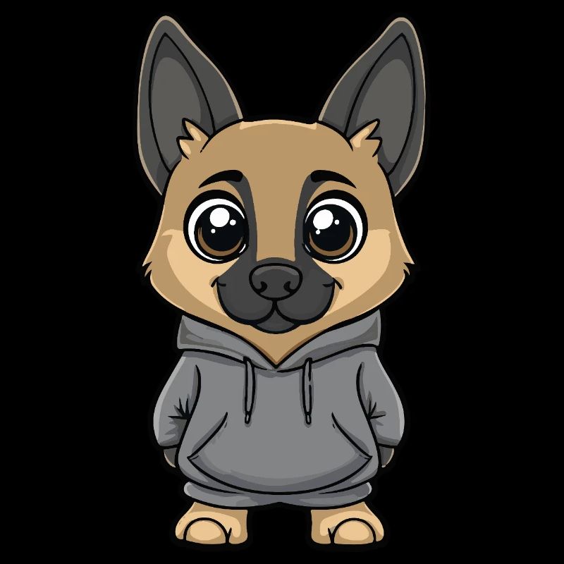 German Shepherd Dog Funny