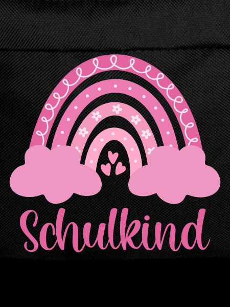 Schulkind Regenbogen