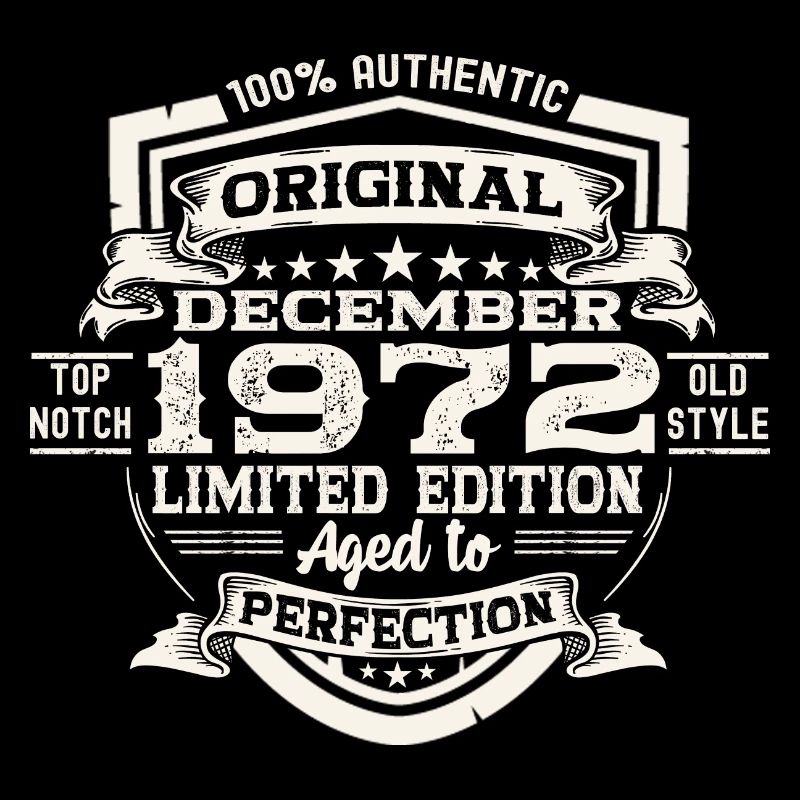 Original December 1972 50th birthday gift