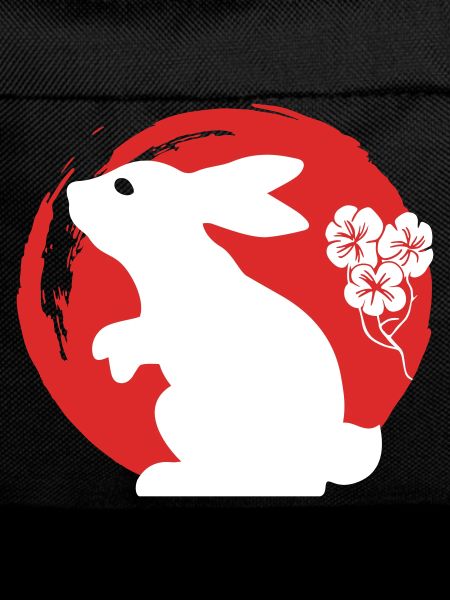 Bunny Silhouette Japanese