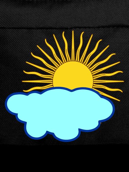 Soleil derrière les nuages