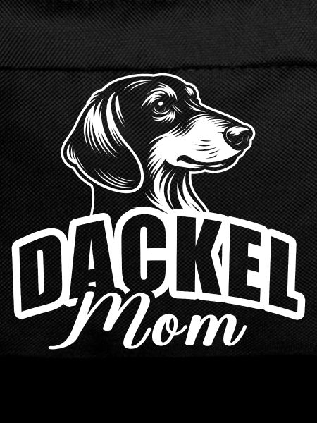 "Dachshund Mom" with dog head