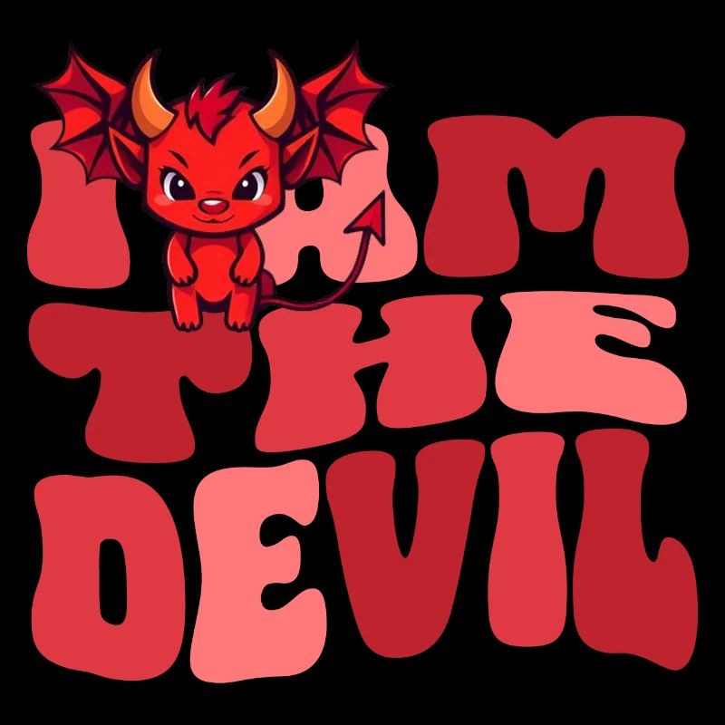 Teufel Devil böse Hausdrachen Ehefrau