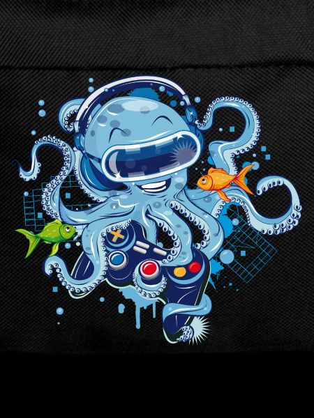 Gaming Oktopus mit Controller