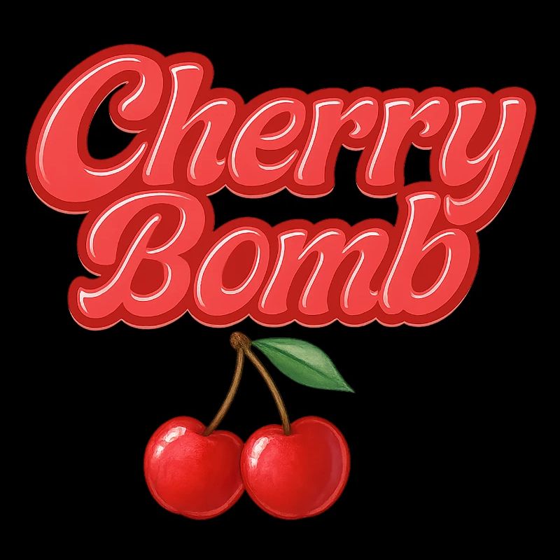 bombe cerise / design Y2K