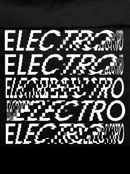 Électro-typographie Glitch