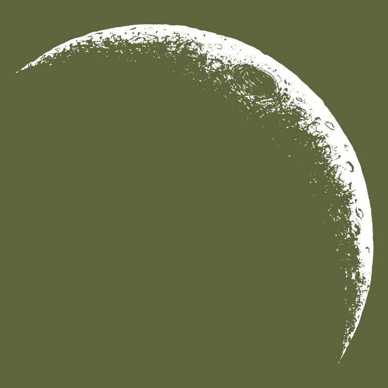 Crescent Moon, Celestial Moon