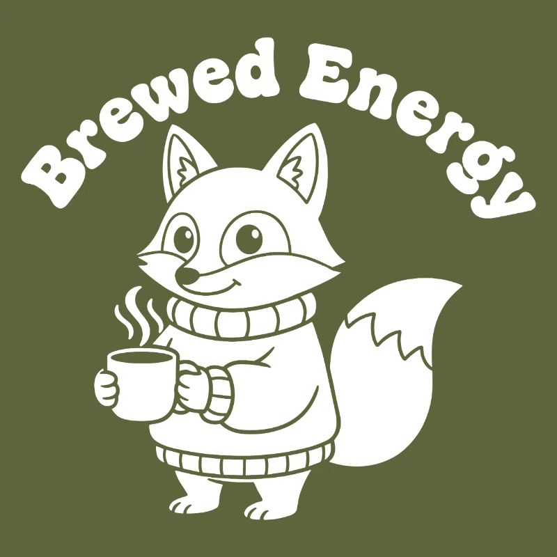 KaffeeFuchs Pullover Motiv