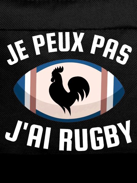 I can't I have rugby