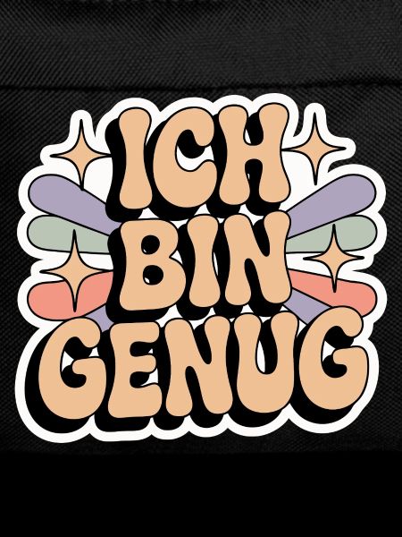 Ich bin genug – Retro Statement