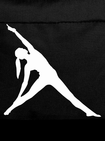 Stretch-Silhouette Tänzerin