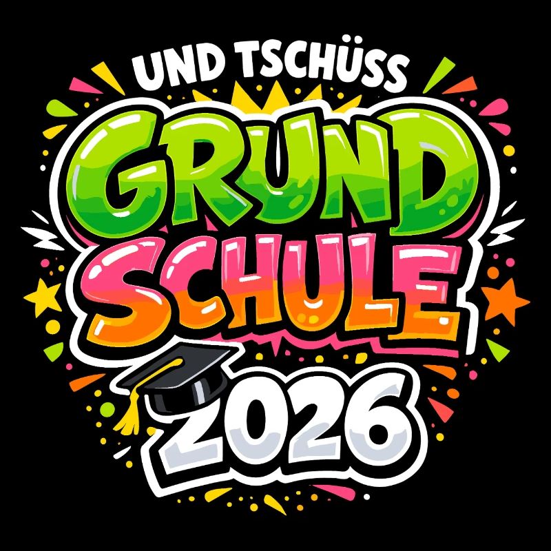 Grundschule Abschluss 2026 Geschafft Geschenk