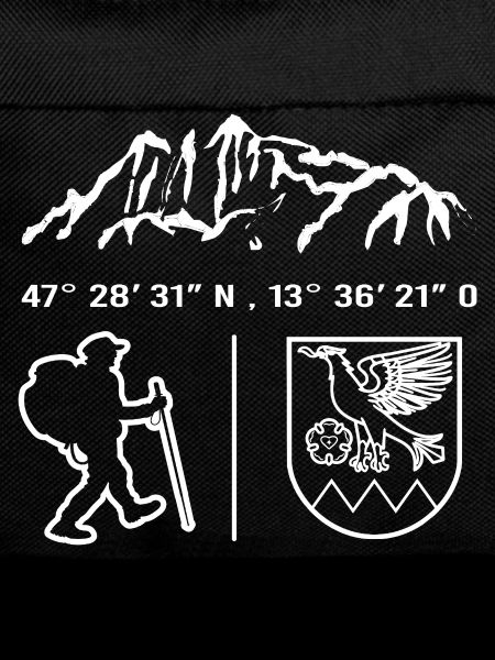 Ramsau Dachstein Wanderer Wappen