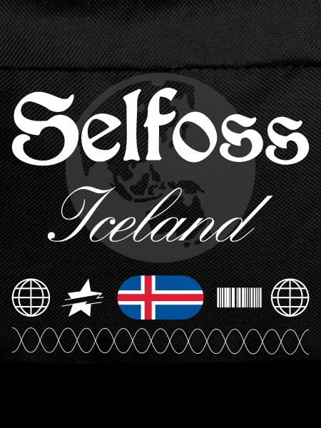 Selfoss Island Streetwear Travel Souvenir