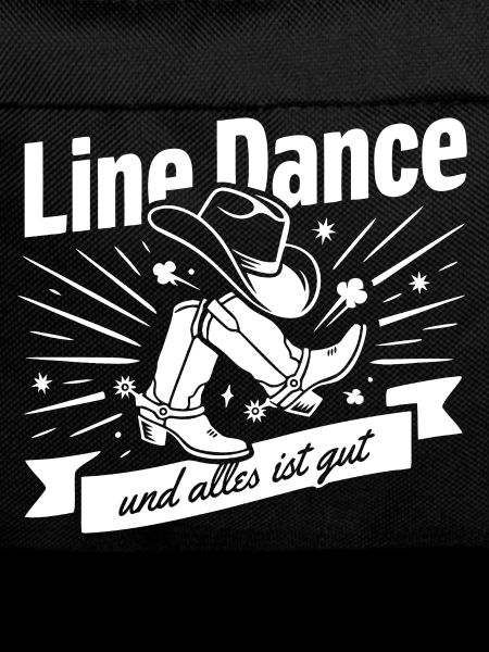 Line Dance Boots Spruch