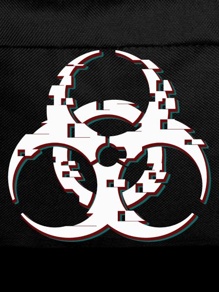 Biohazard-Glitch-Symbol